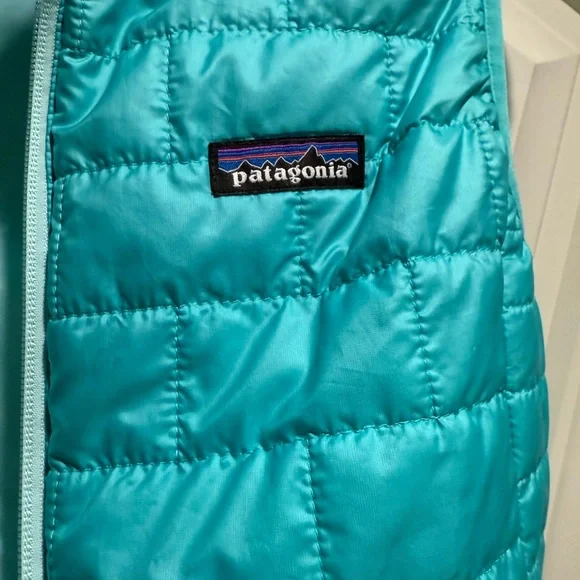 Patagonia Nano Puff RARE sea foam green Vest - Picture 3 of 8